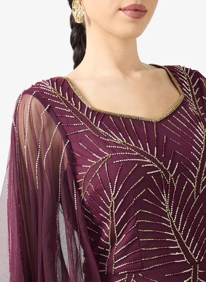 Namshi x  Embellished Evening Dress for Women | Best Price UAE